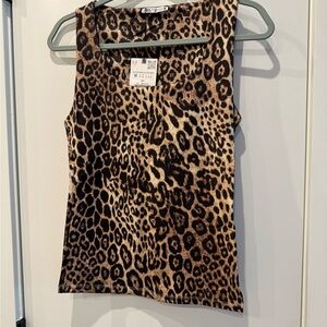 Zara Animal Print Tank Top
